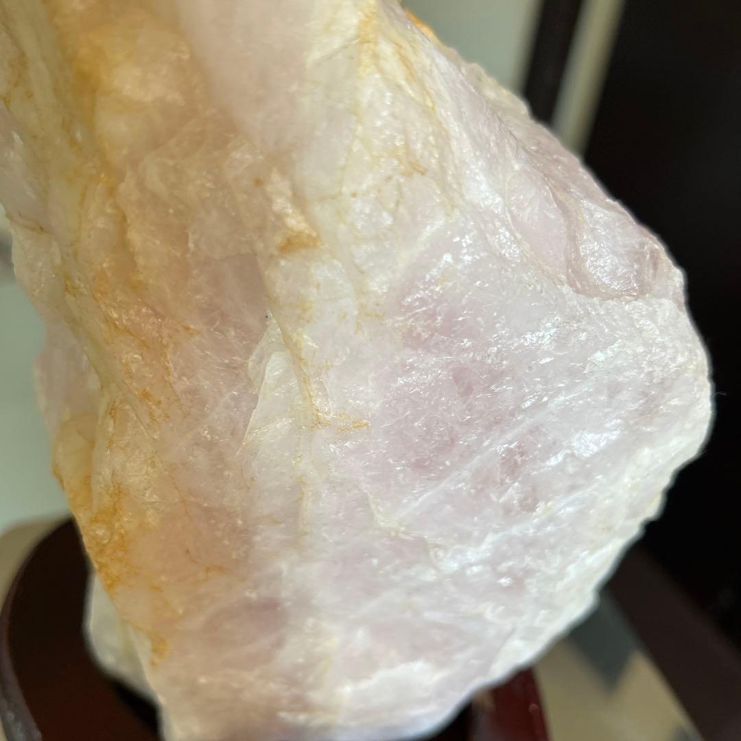 美品ローズクオーツ原石4.8kg(購入者特典有り)