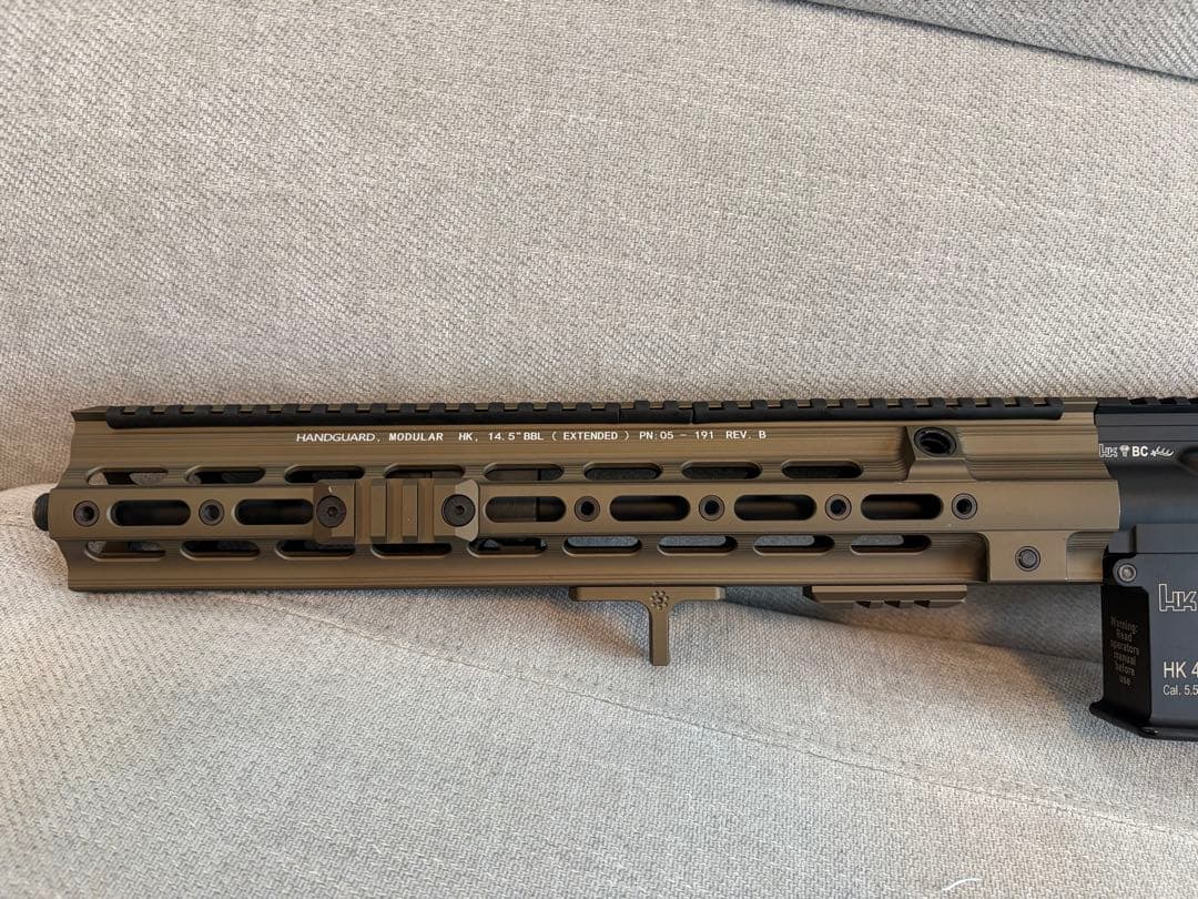 次世代電動ガン HK416D フルカスタム