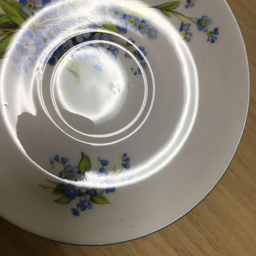シェリー　勿忘草　カップ&ソーサー　③