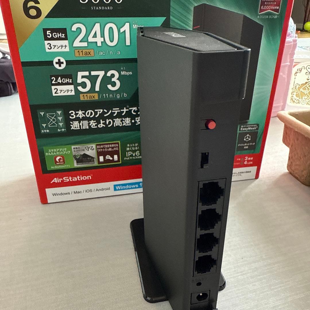 BUFFALO　WSR3000AX4P-BK