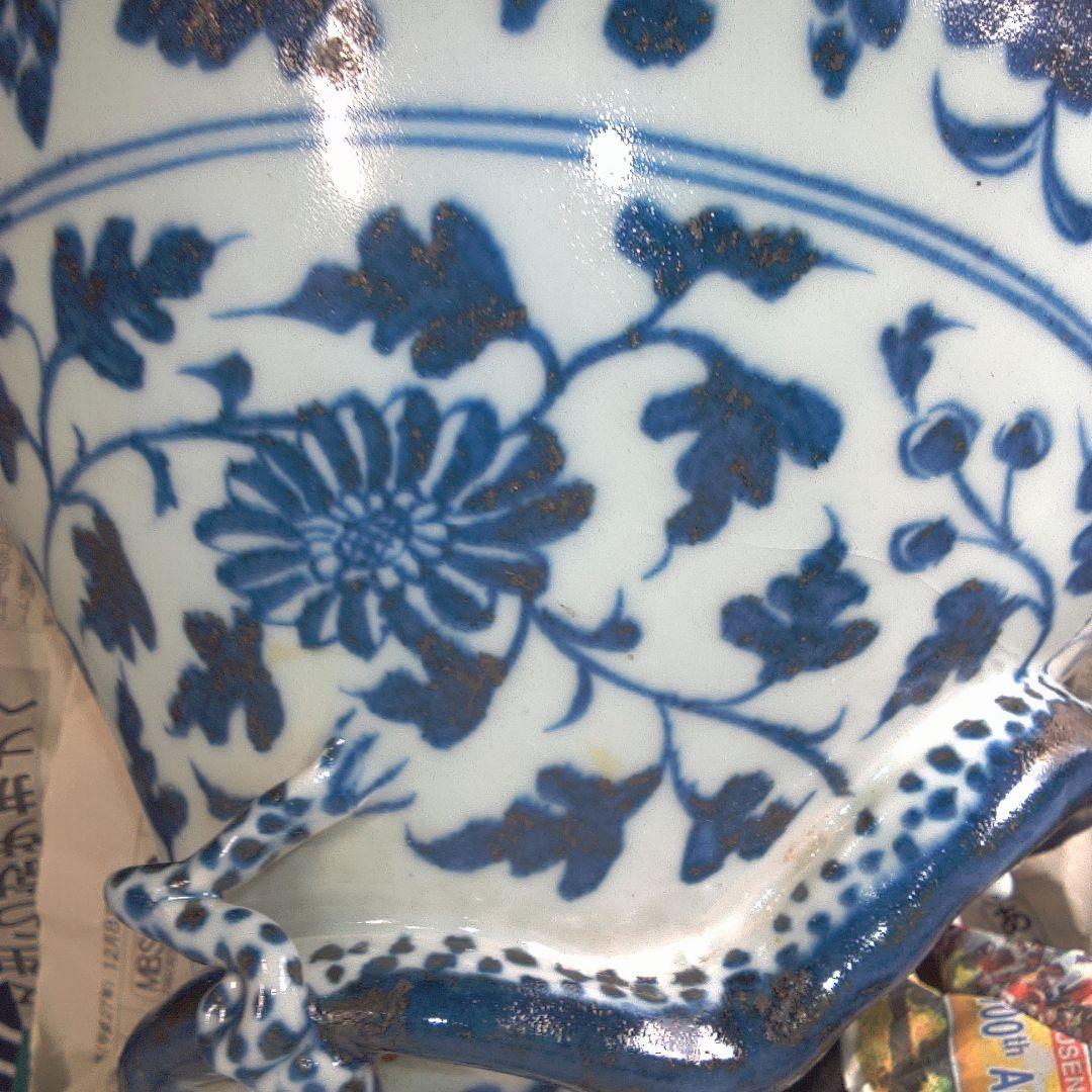 骨董１７ 中国美術？ 景徳鎮？昭和レトロアンティーク ヴィンテージ