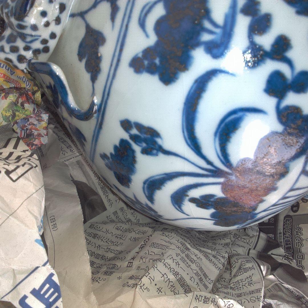 骨董１７ 中国美術？ 景徳鎮？昭和レトロアンティーク ヴィンテージ