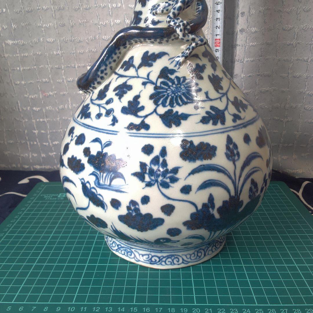 骨董１７ 中国美術？ 景徳鎮？昭和レトロアンティーク ヴィンテージ