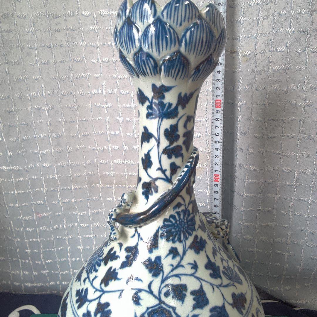 骨董１７ 中国美術？ 景徳鎮？昭和レトロアンティーク ヴィンテージ