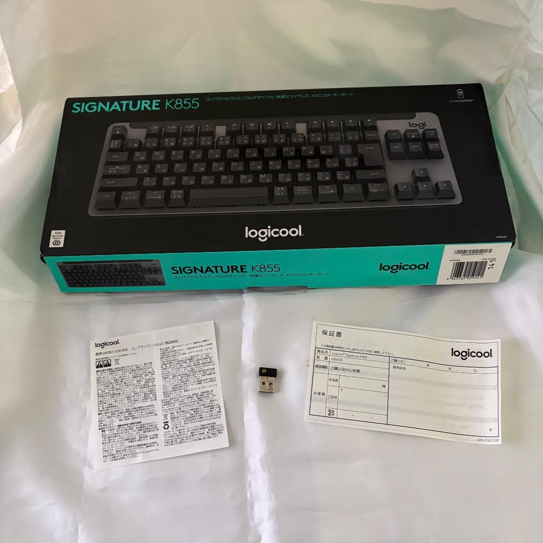 logicool ワイヤレスキーボード K855