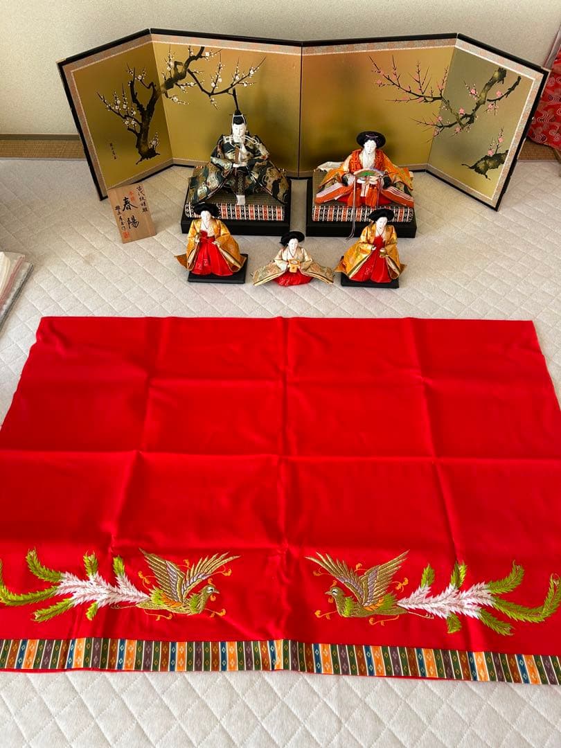 雛人形　東玉（春陽）台なし￼　収納袋あり