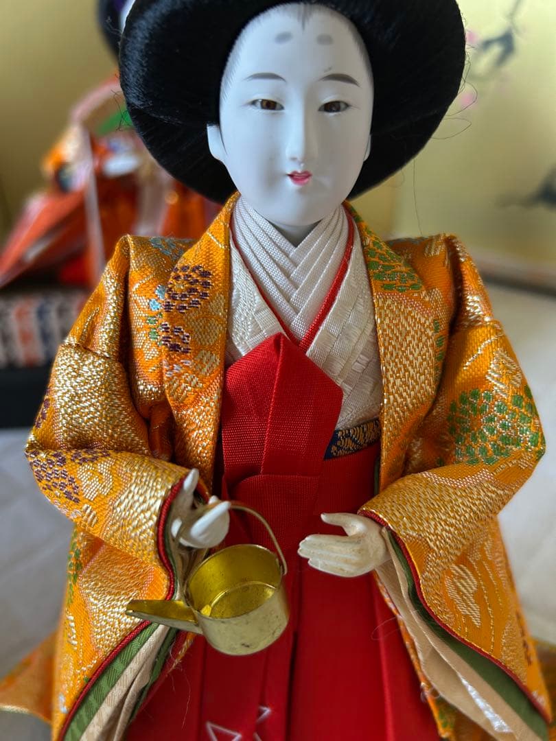 雛人形　東玉（春陽）台なし￼　収納袋あり