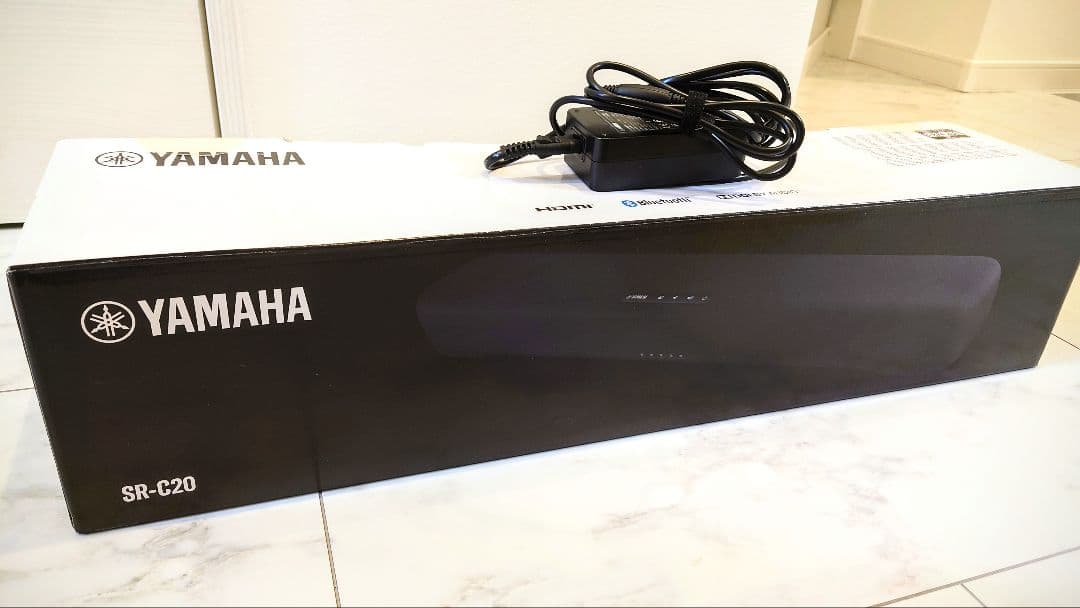 YAMAHA サウンドバー SR-C20A ブラック