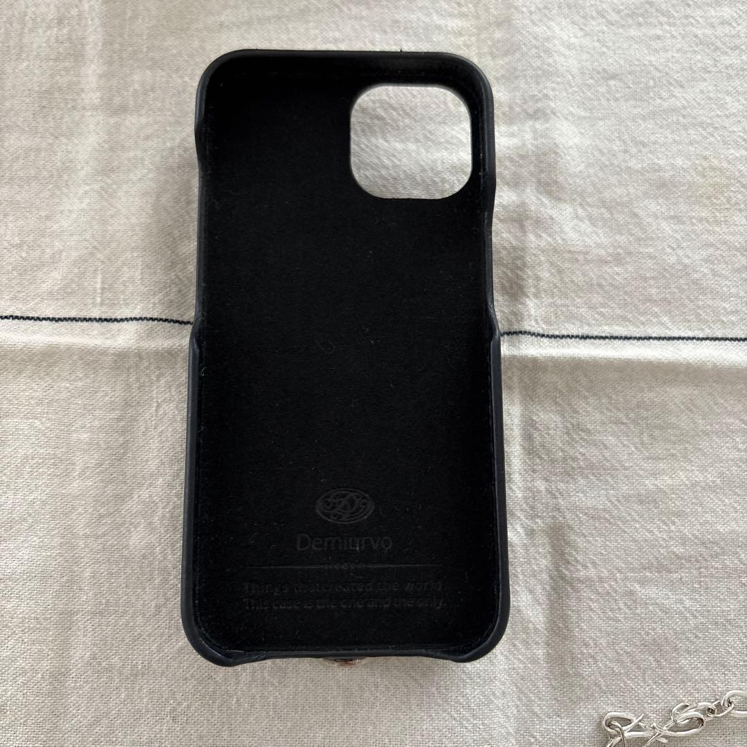 Demiurvo iPhone14 スマホケース　ストラップ　セット