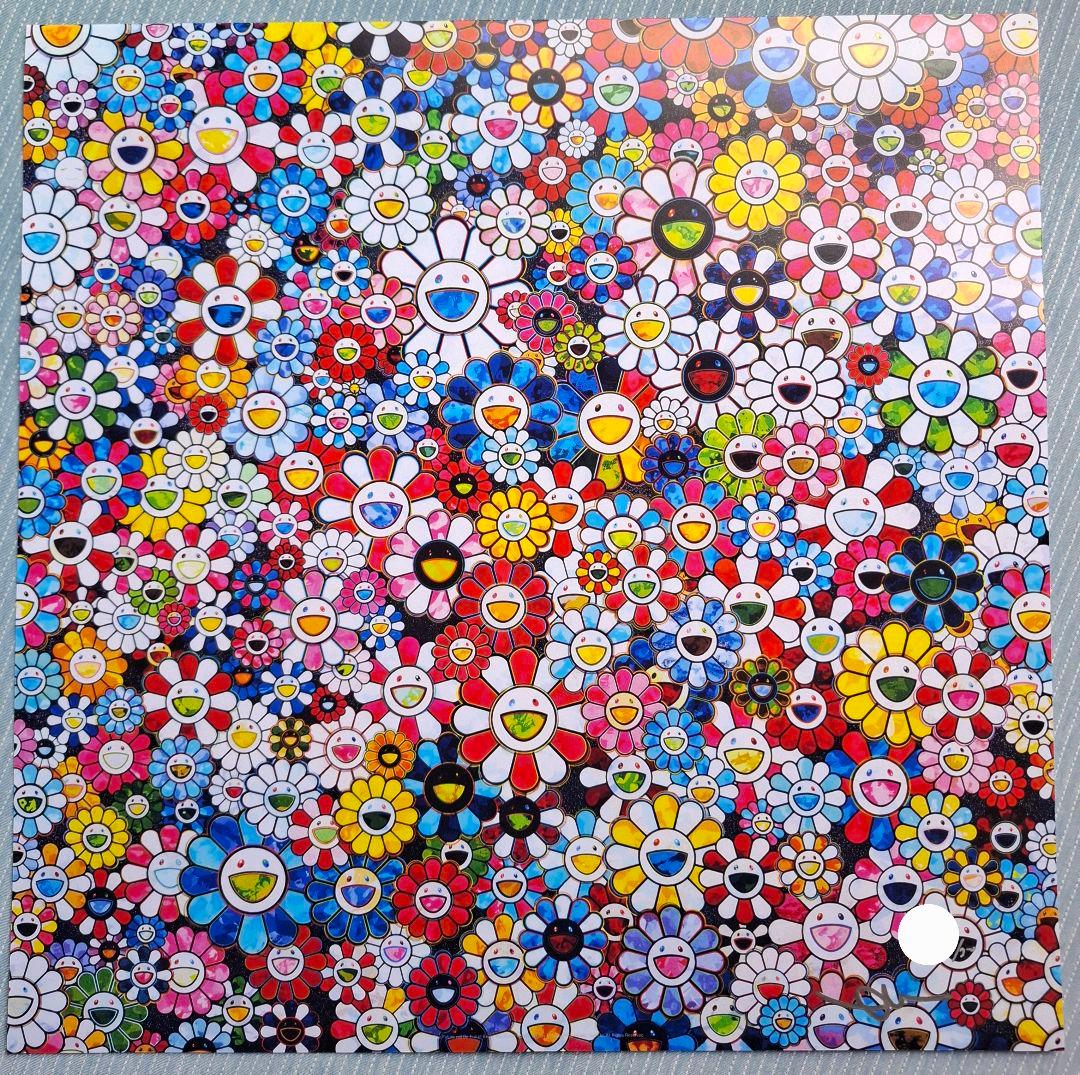 村上隆作品ポスター『未来はきっと笑顔になる！きっと！』　　　奈良美智　草間彌生