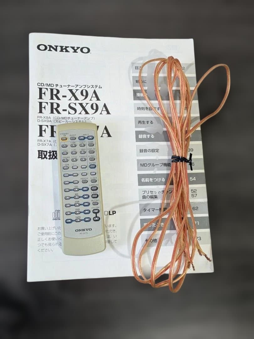 ONKYO FR-X7A オンキョー ミニコンポ CD・MD動作確認済み
