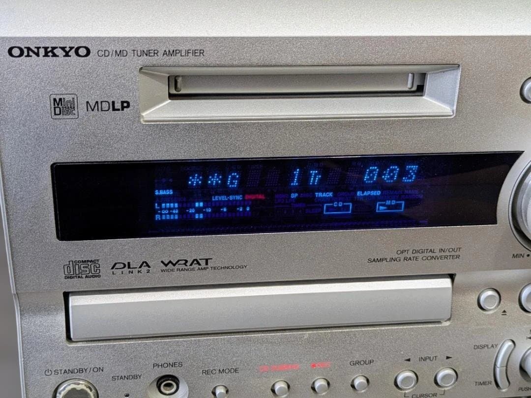 ONKYO FR-X7A オンキョー ミニコンポ CD・MD動作確認済み