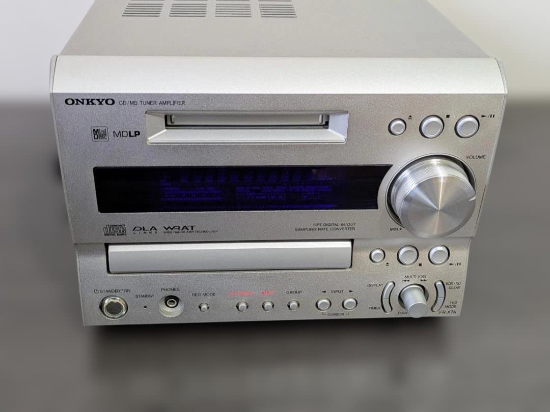 ONKYO FR-X7A オンキョー ミニコンポ CD・MD動作確認済み