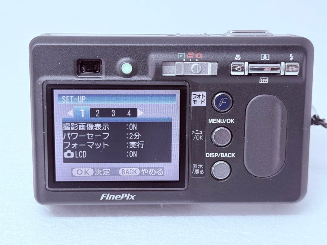 Fujifilm FinePix F455 動作確認済 コンデジ 平成レトロ