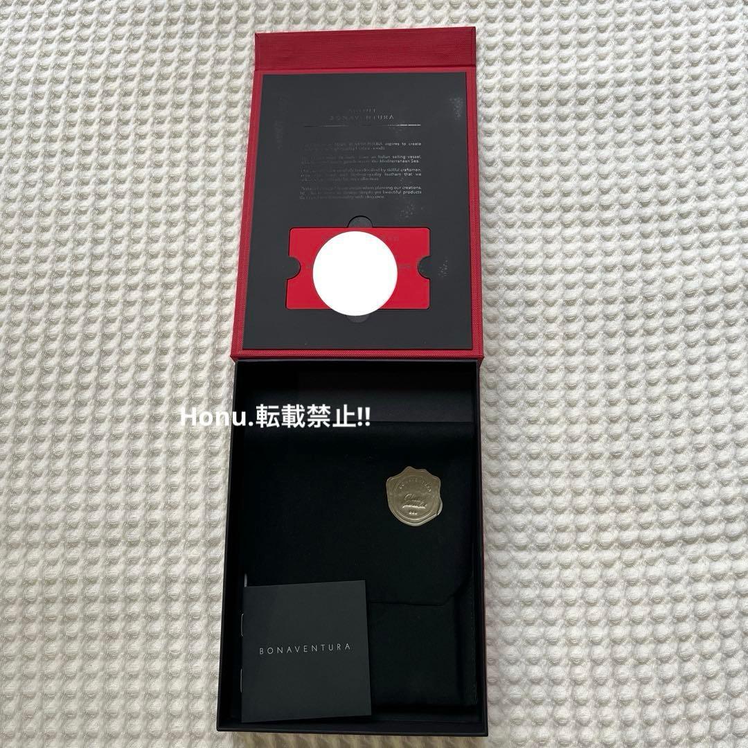 【美品】BONAVENTURA ボナベンチュラ iPhoneケース ストラップ付