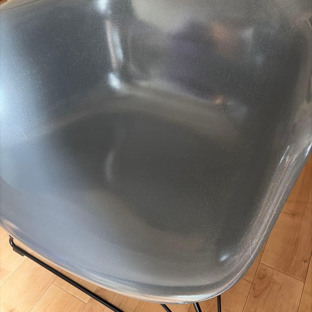 ハーマンミラー　イームズ　ファイバーグラス　Eames グレー