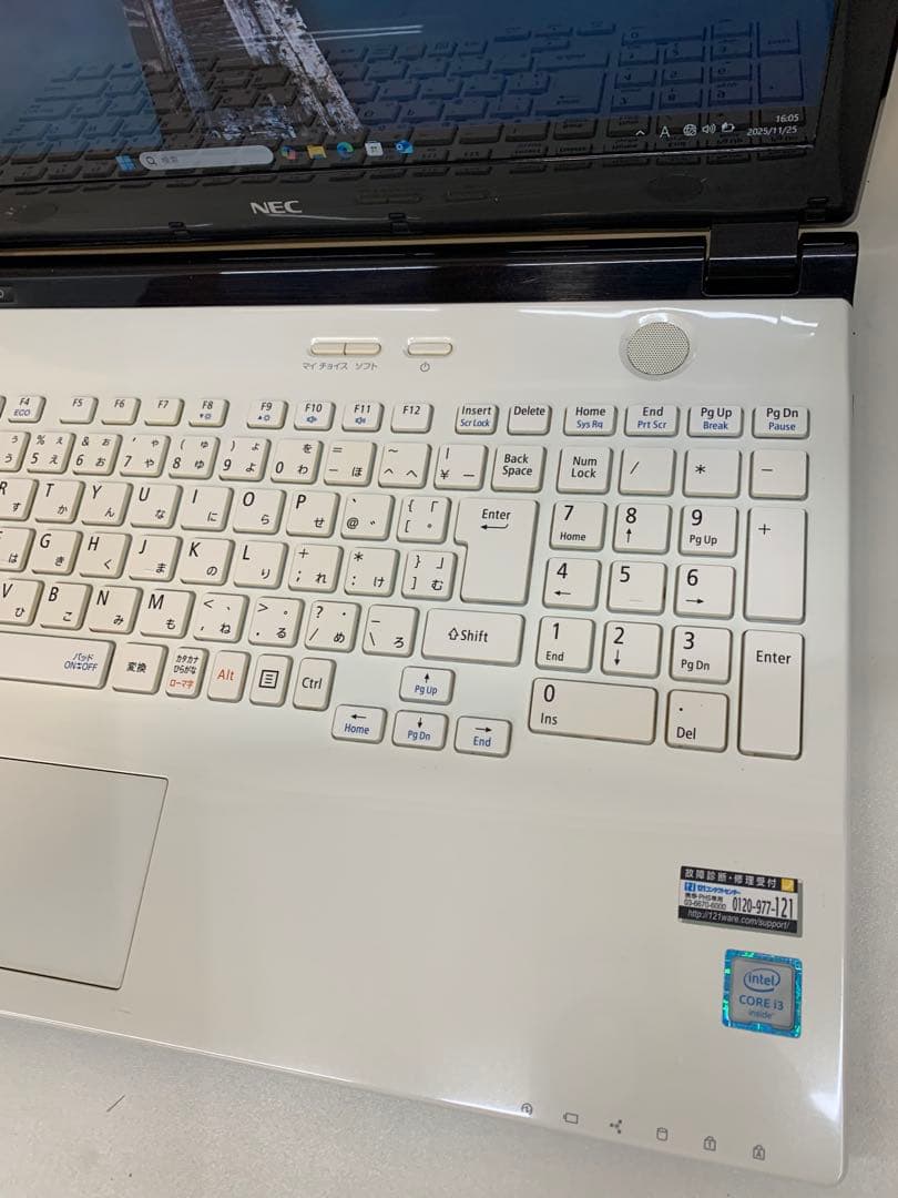 523 美品 NEC ノートパソコン Windows11 Office2021