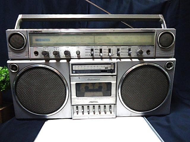 ♪昭和銘機 清掃整備ラジカセ National AMBIENCE RX-5150