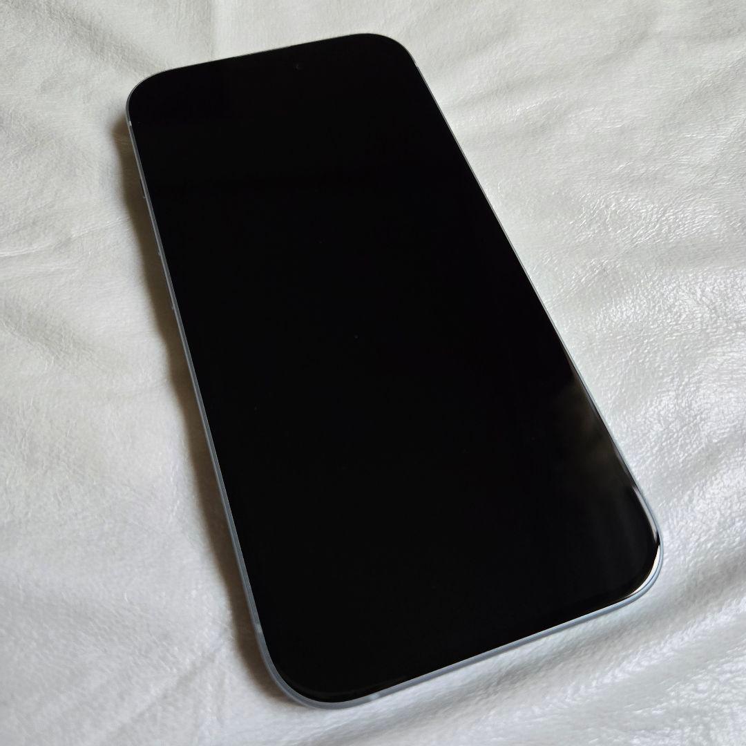 iPhone15 128GB ブルー 美品 バッテリー100％ 本体