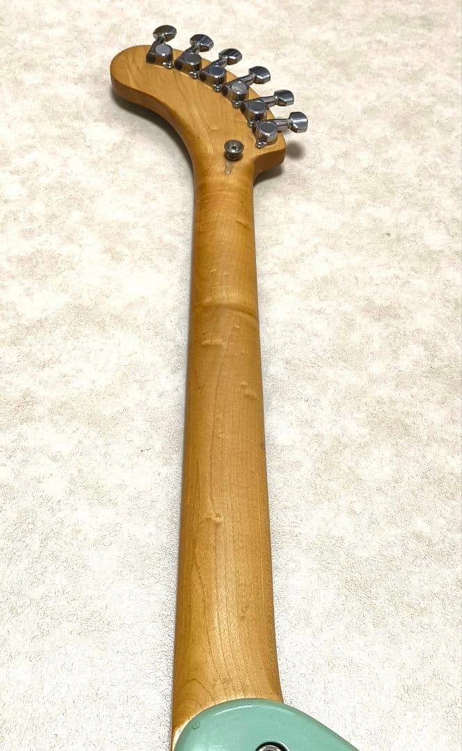 【美品】ZO-3 ライトブルー アンプ内蔵ミニギター ヘッドフォン端子付