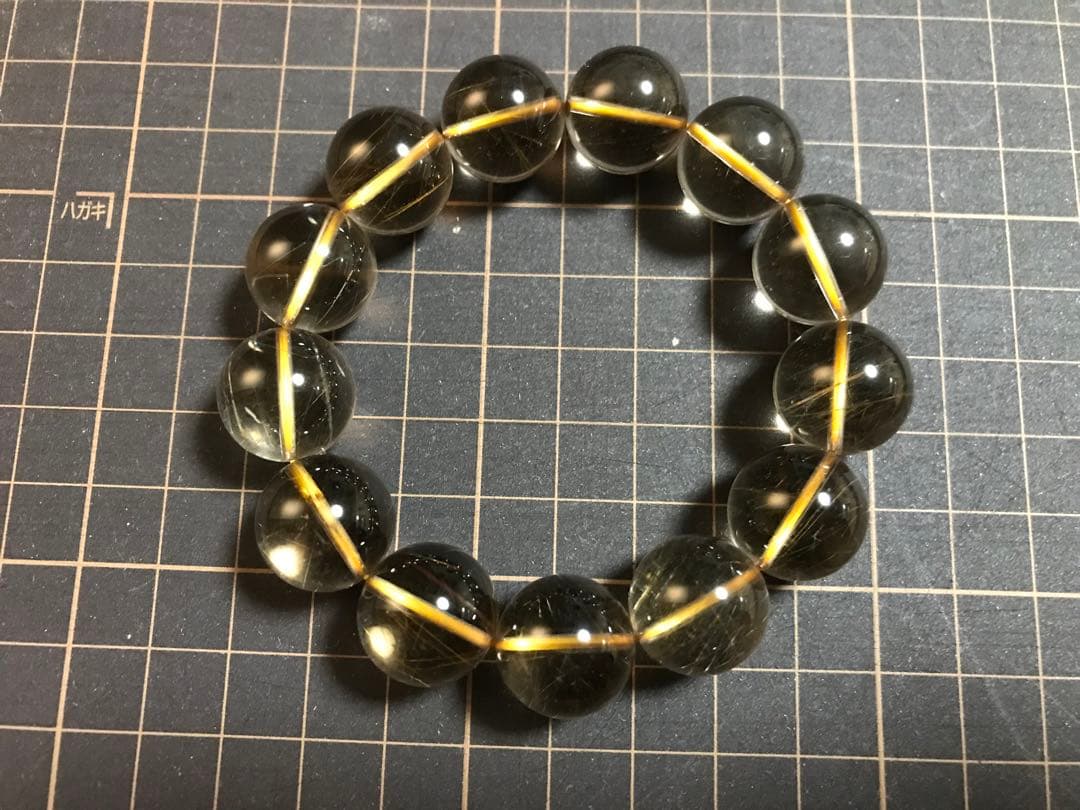 16mm玉 13個 スモーキールチルクォーツ