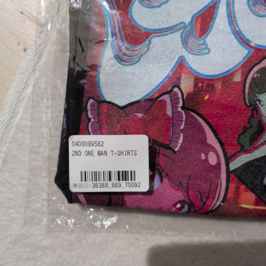 アイドル ho6la 2ND ONE MAN T-SHIRTS XL