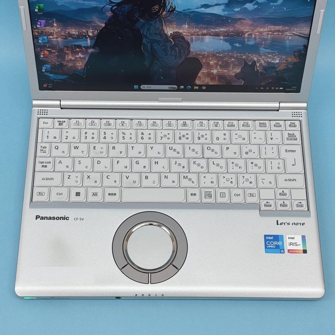 155 レッツノート CF-SV1 i5 第11世代 16GB office