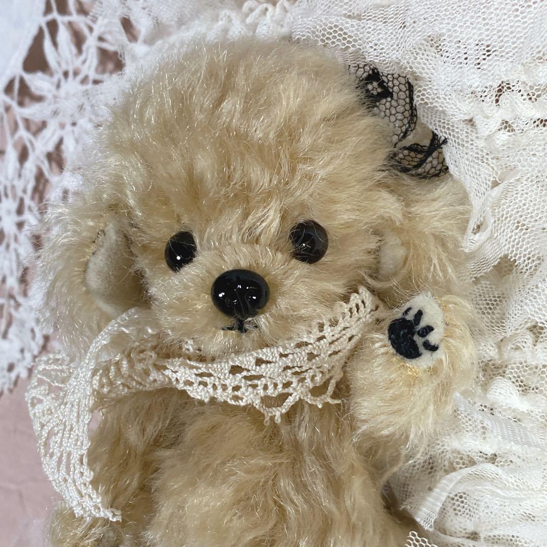 テディベア ハンドメイド ai bear トイプードル 犬 13㎝ トイプー