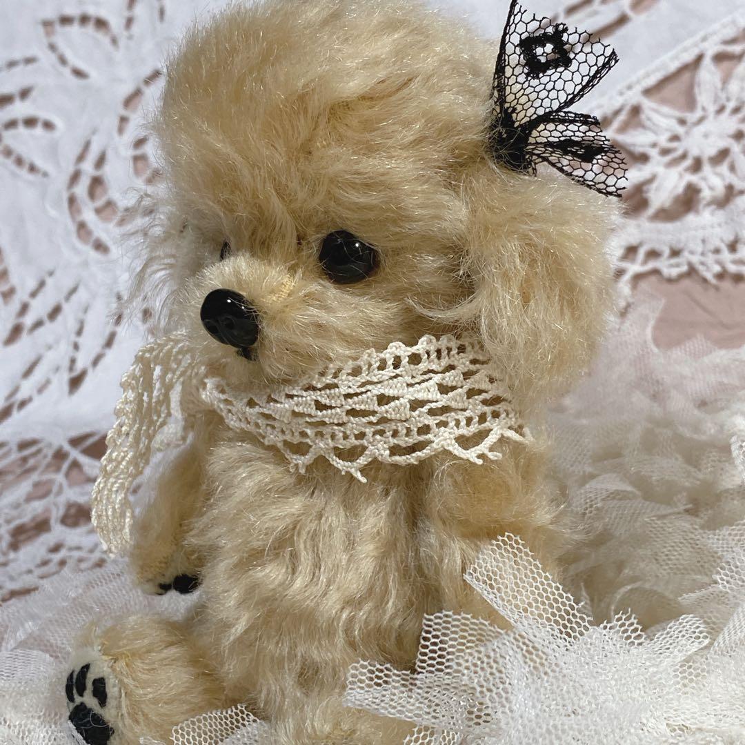 テディベア ハンドメイド ai bear トイプードル 犬 13㎝ トイプー