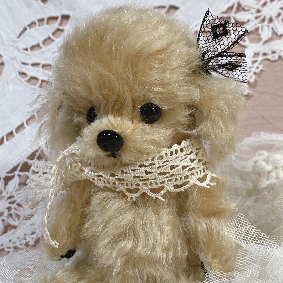 テディベア ハンドメイド ai bear トイプードル 犬 13㎝ トイプー