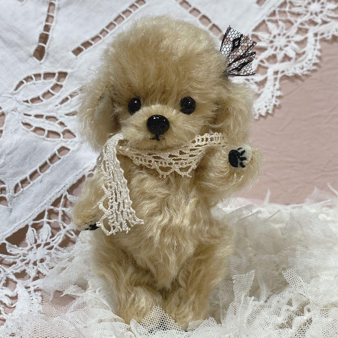テディベア ハンドメイド ai bear トイプードル 犬 13㎝ トイプー