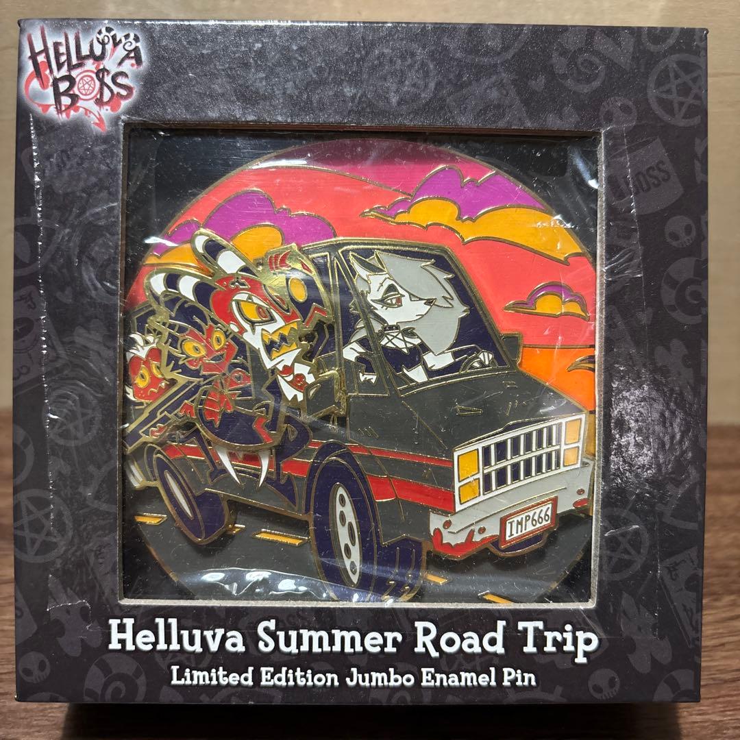 ヘルヴァボス　ジャンボピンバッジ