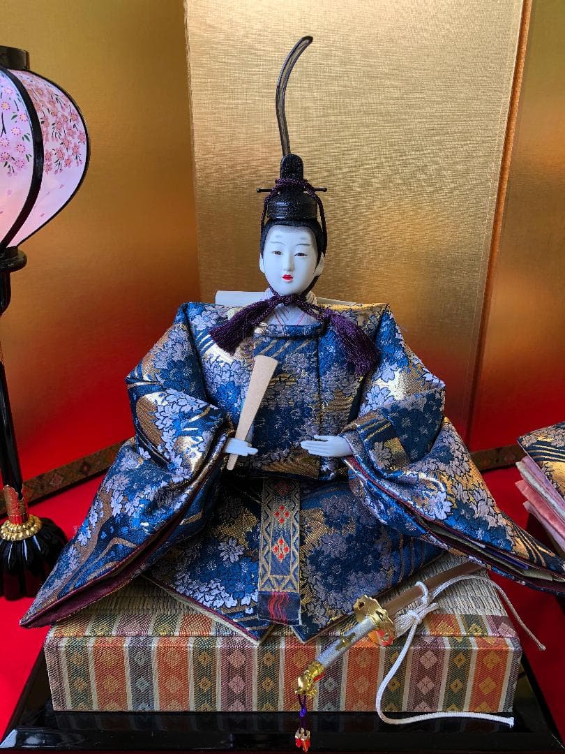 特注ひな人形 平飾り