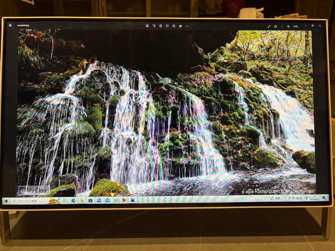 デスクトップPCセット ホワイト富士通FMV ESPRIMO FMVF70B3W