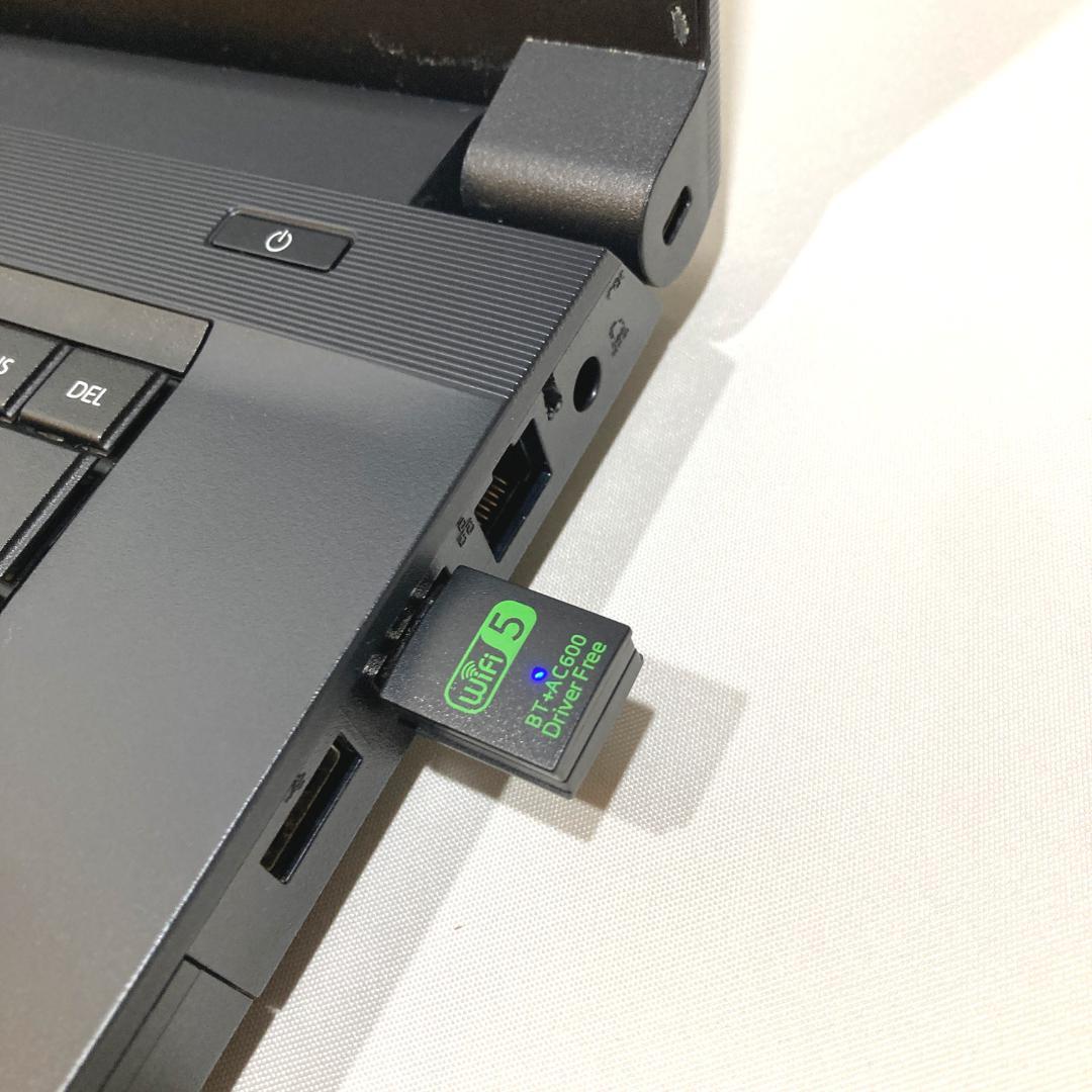 初心者✨快速・大画面・DVD✨黒✨すぐ使えるノートパソコン◇D341-2