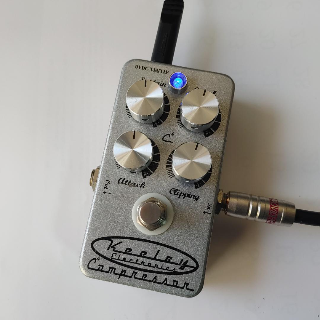 【美品】Keeley 4 Knob Compressor コンプレッサー 箱付き