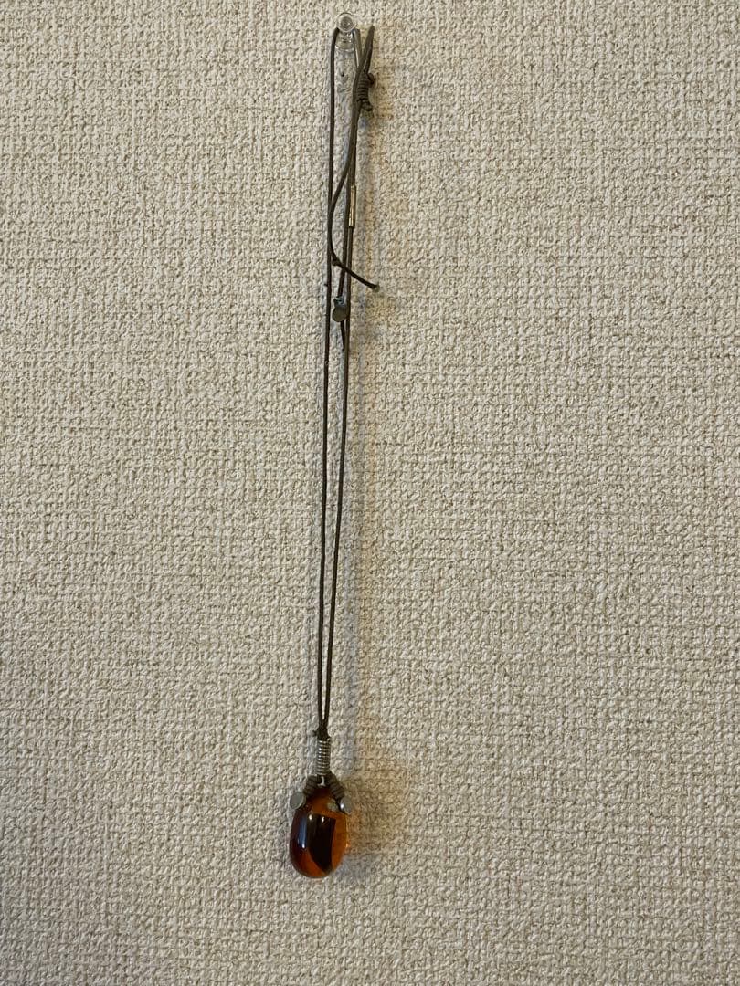 獣電戦隊キョウリュウジャー　キョウリュウレッド　琥珀色ネックレス