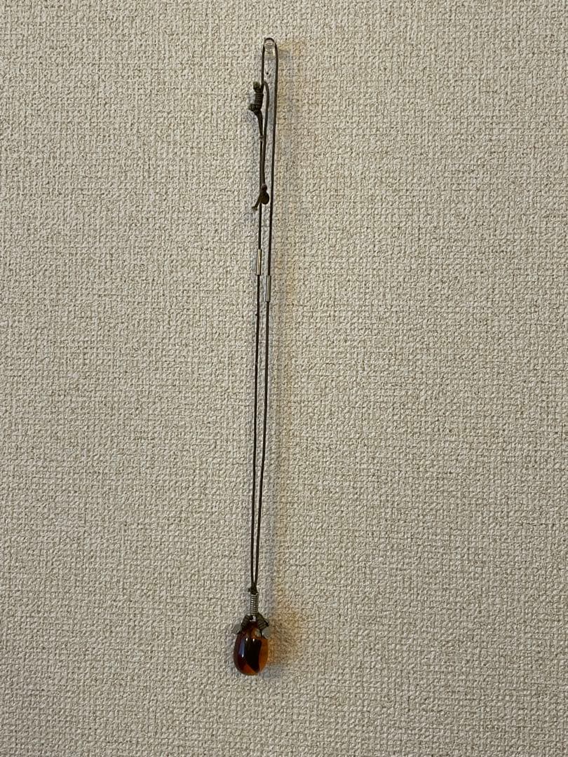 獣電戦隊キョウリュウジャー　キョウリュウレッド　琥珀色ネックレス