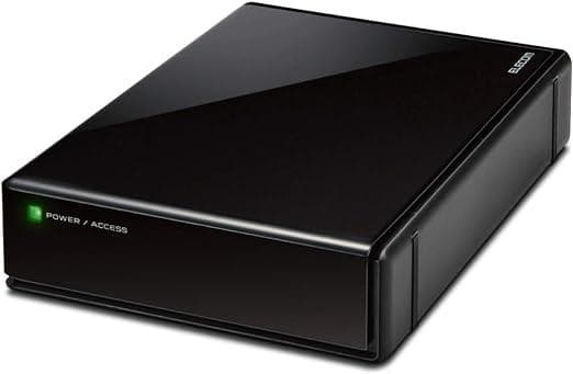エレコム HDD 外付けハードディスク ELD-QEN2020UBK