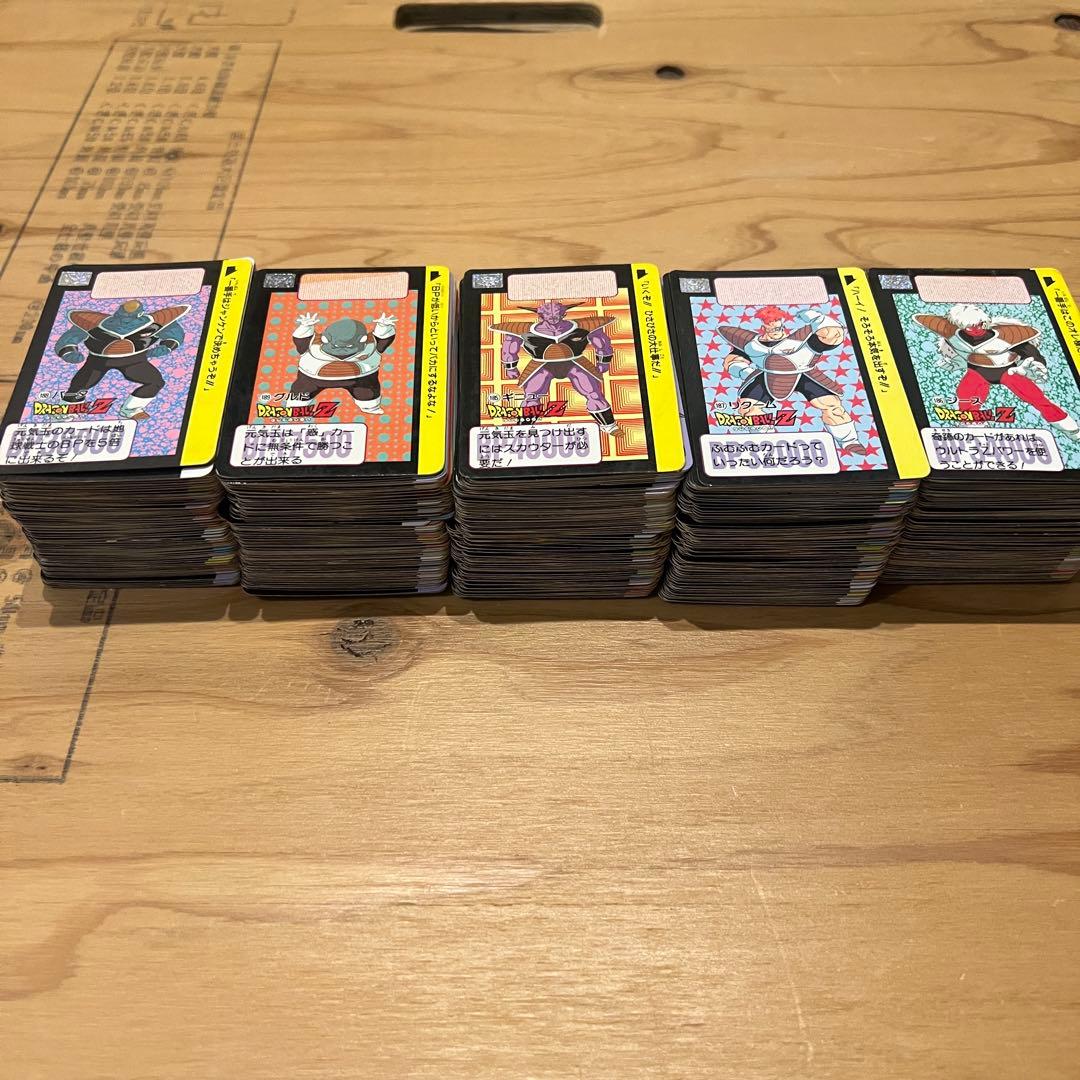 ドラゴンボールカードダス本弾700枚以上ノーマル＋キラ第一弾からGTまとめ大量