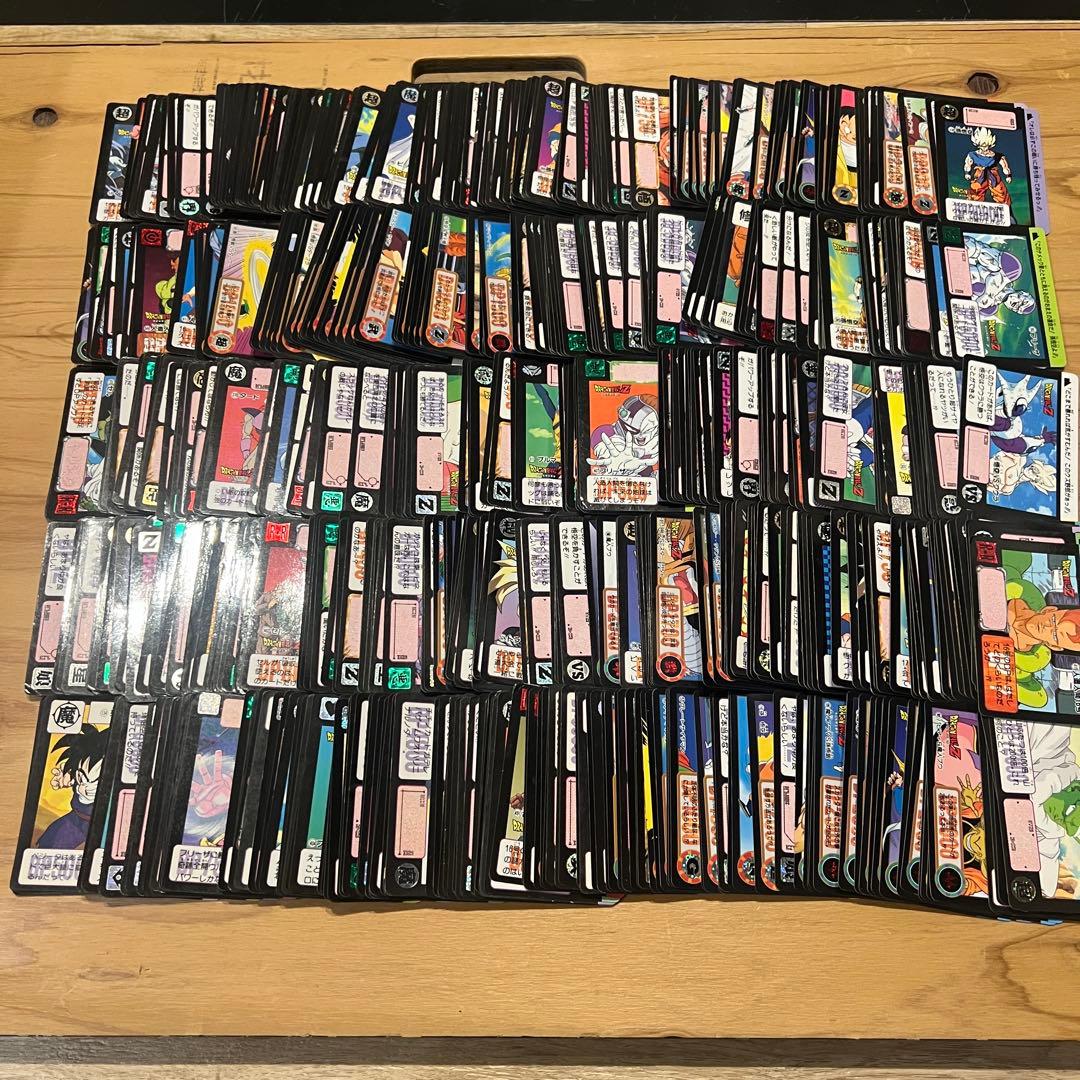 ドラゴンボールカードダス本弾700枚以上ノーマル＋キラ第一弾からGTまとめ大量