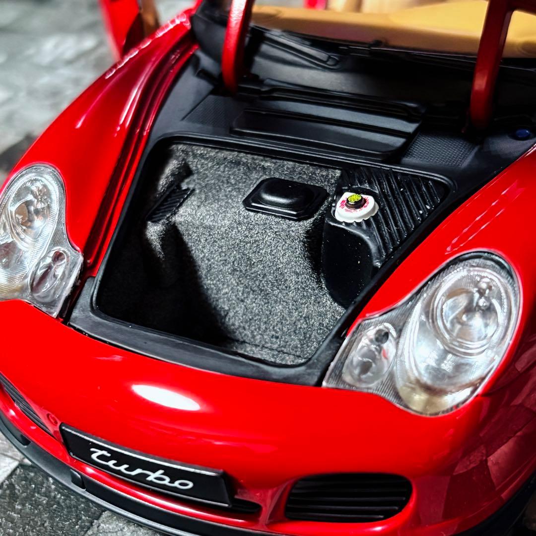 エンブレム加工品 1/18 AUTOart ポルシェ 911 (996) ターボ