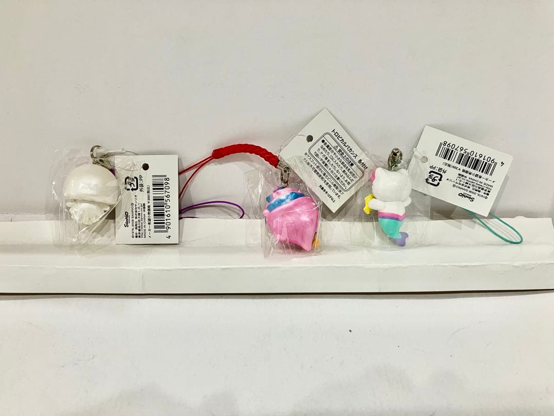 日*0様 ハローキティ 根付 ストラップ トロピカルバカンス 3種