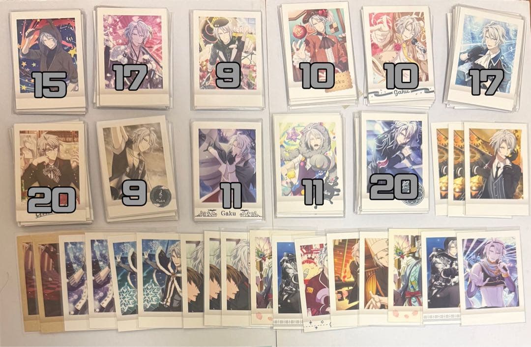 アイナナ　アイドリッシュセブン 楽　メタカ　メタルカード　ウエハース　ぱしゃこれ