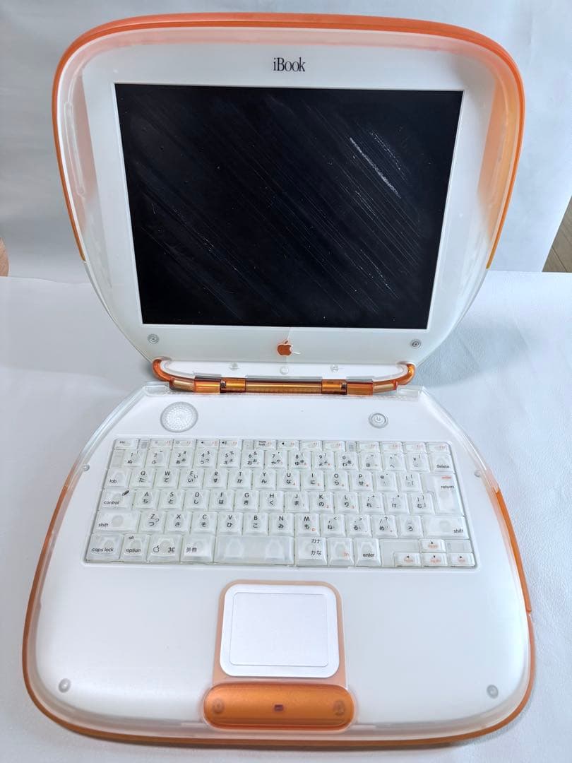 iBook クラムシェル タンジェリン ジャンク扱い