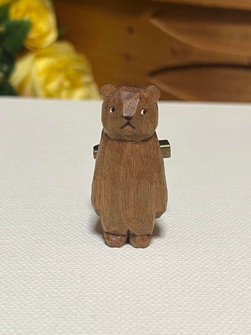 江籠正樹　くまのブローチ