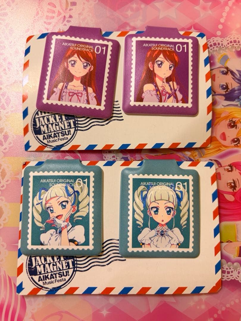 アイカツ！ミュージックフェスタ ジャケットマグネット 全9種コンプリートセット