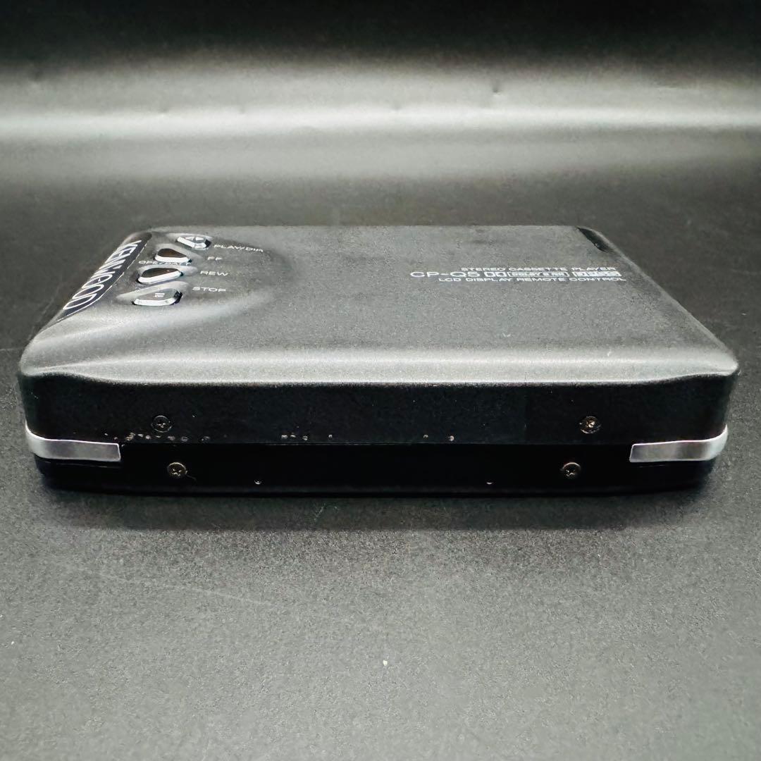 【動作品】KENWOOD CP-Q5 ポータブル カセットプレーヤー 訳あり