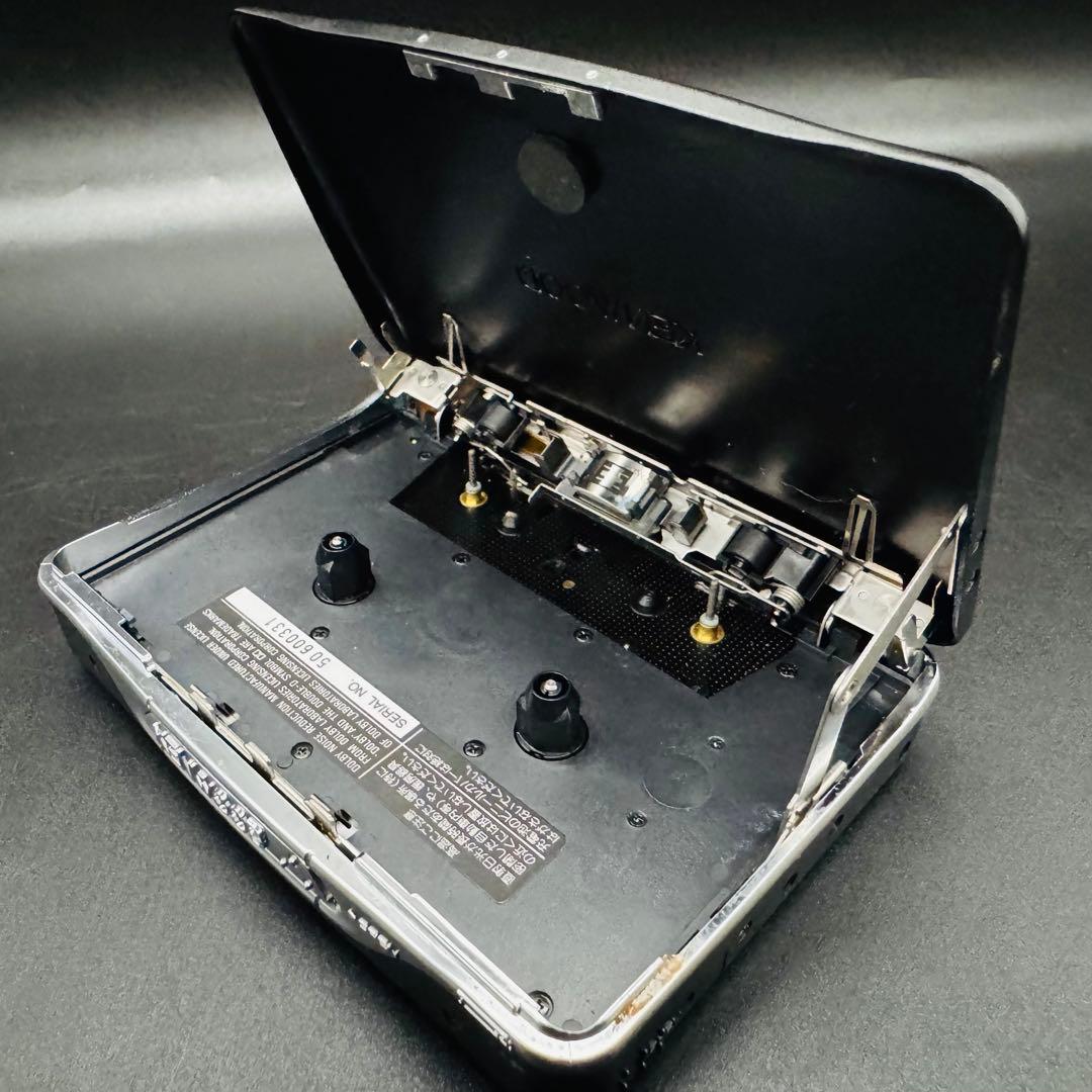 【動作品】KENWOOD CP-Q5 ポータブル カセットプレーヤー 訳あり