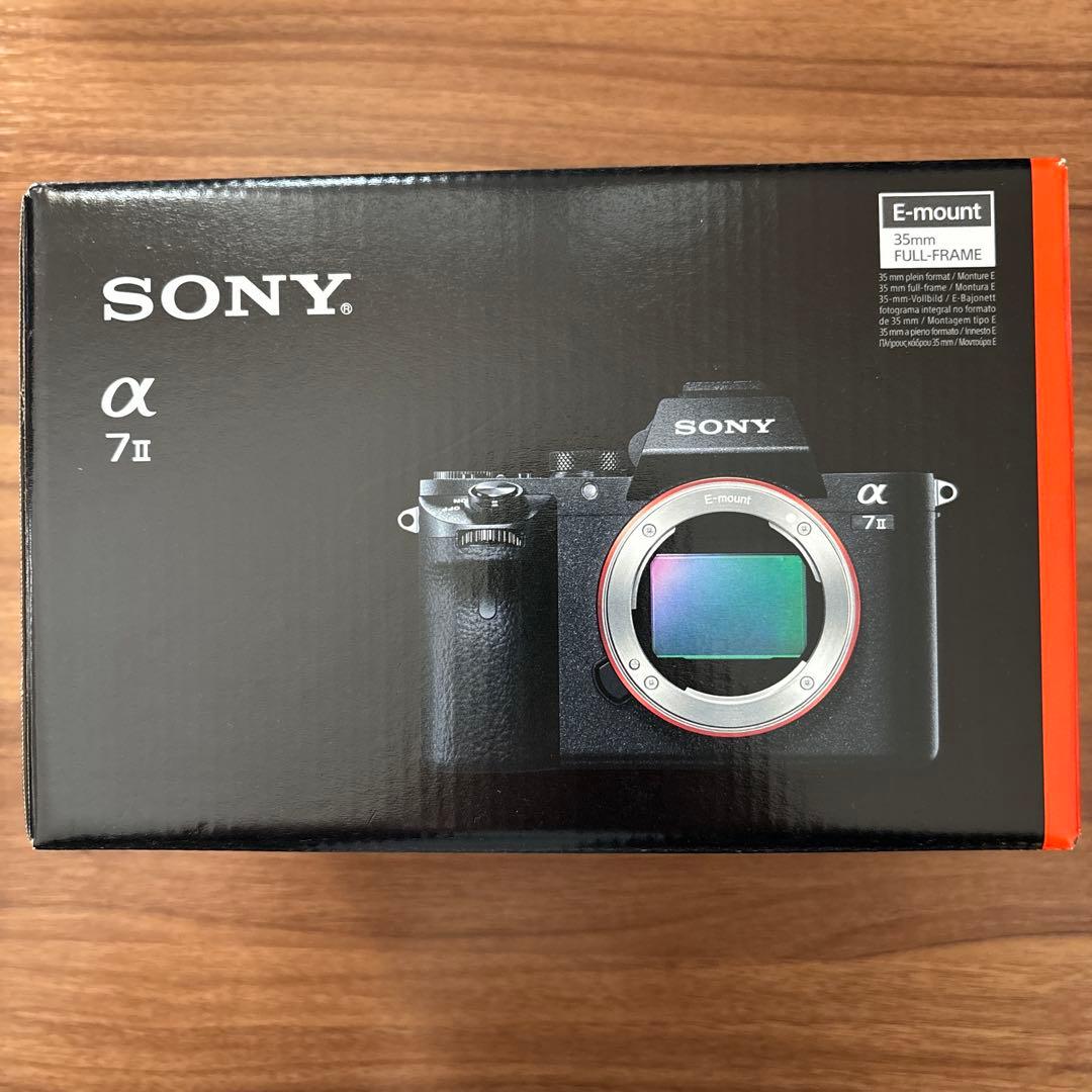 SONY α7 II ミラーレス一眼カメラ(本体のみ)